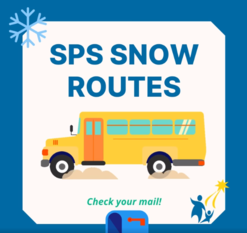 SPS Snow Routes - Check your mail! 