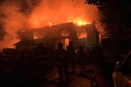 Fire at the 8600 block of Beacon Avenue South