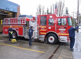 Engine 11 crews was their apparatus