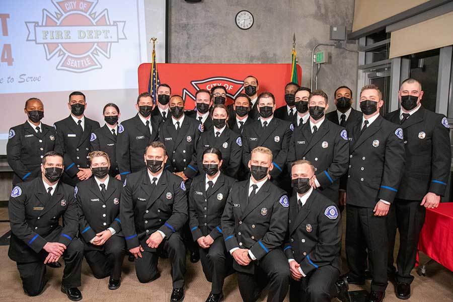 Recruit Class 114 graduation