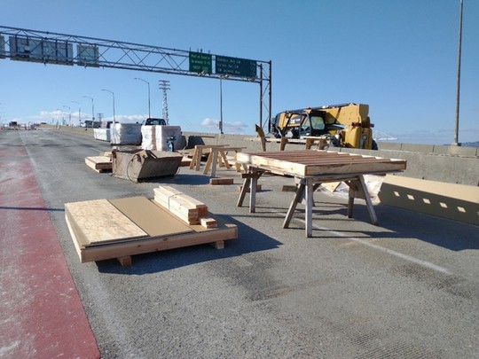 We’re continuing to make forms for post-tensioning components.