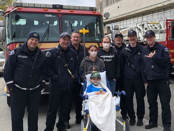 Station 10 tour for children at Harborview Medical Center