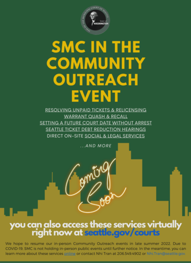 SMC in the Community Outreach Event