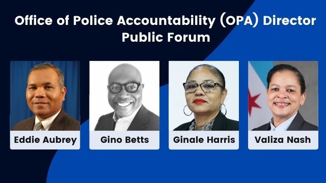Office of Police Accountability Director - Public Forum