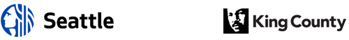 City of Seattle and King County logos