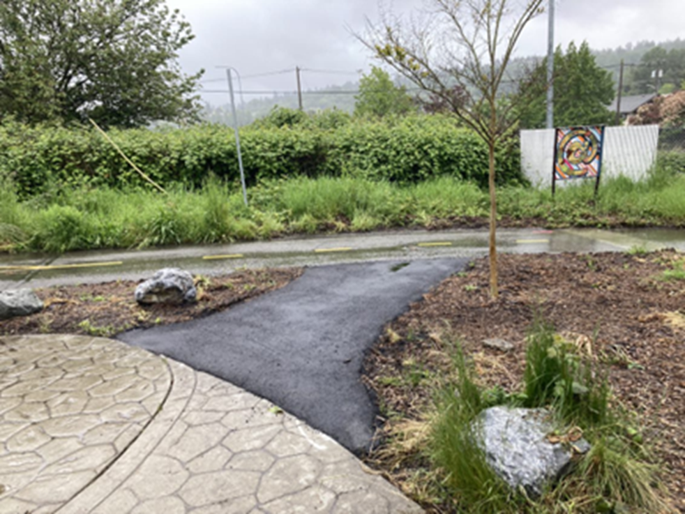 Duwamish Trail pavement repair and trail connection improvements. 