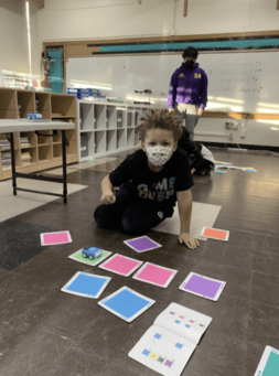 boy playing at King County Boys and Girls Club