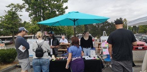 party in the parking lot pic