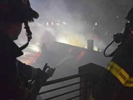 Vacant building fire at the 1100 block of 13th Avenue