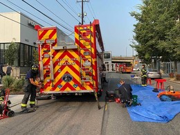 HazMat response for refrigerant leak in a business at the 1400 block of Northwest 46th Street