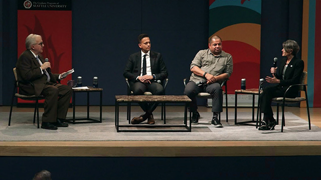 Seattle University Conversations panel