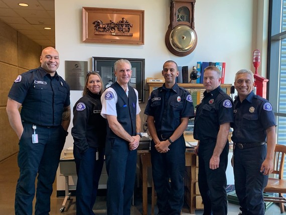 new firefighter/dispatchers in training