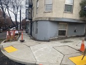 Complete sidewalk at E Olive Way