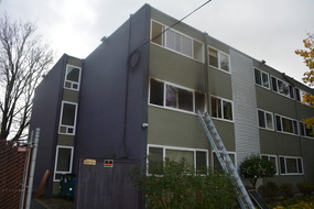 apartment fire