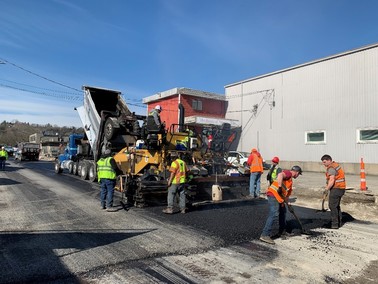 Repaving in South Park.