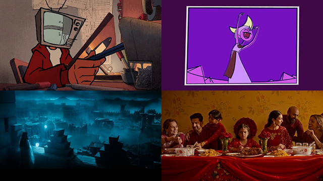 Images from films in the Children's Film Fest
