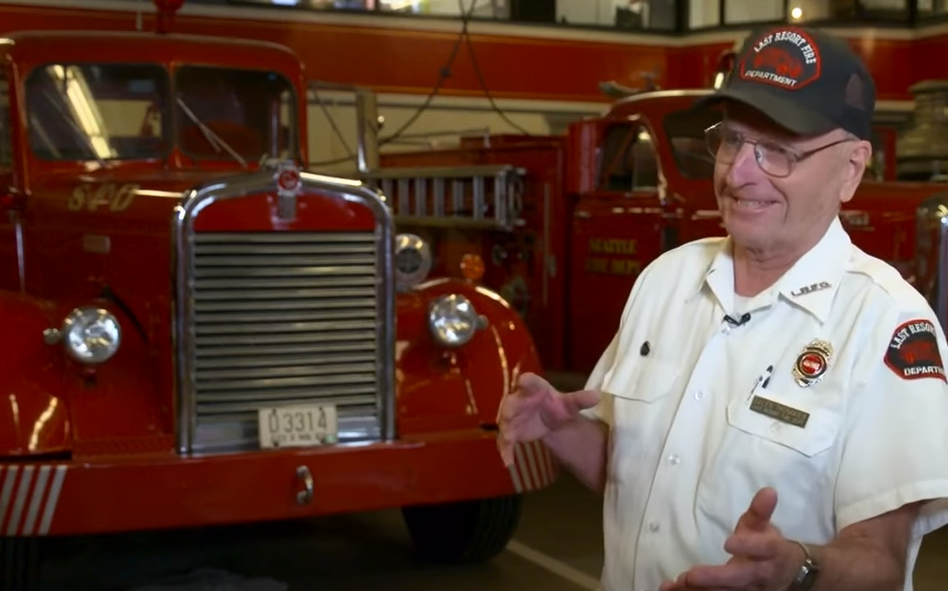 King 5 Evening interviews retired Seattle Firefighter Galen Thomaier