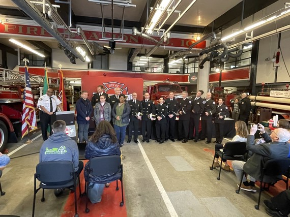 Promotional Ceremony held at SFD HQ on February 16th