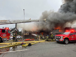 Vacant building fire at the 14000 block of Lake City Way Northeast