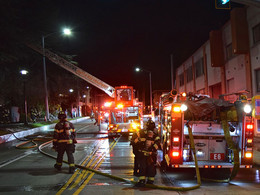Fatal fire in an apartment unit on the 100 block of 23rd Avenue East.