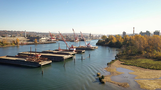 Duwamish River in Seattle