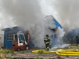 Fatal fire in a vacant commercial building at the 3500 block of Rainier Avenue South