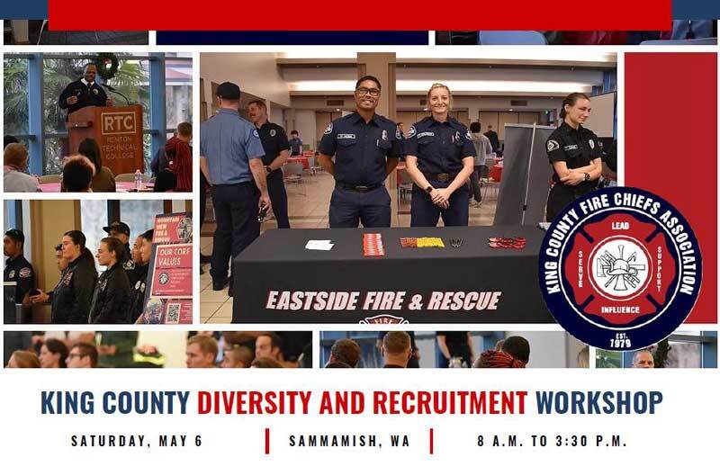 Register for the King County Diversity and Recruitment Workshop on May 6 in Sammamish