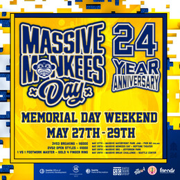 Massive Monkees Memorial Day event flyer