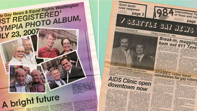 Seattle Gay News covers