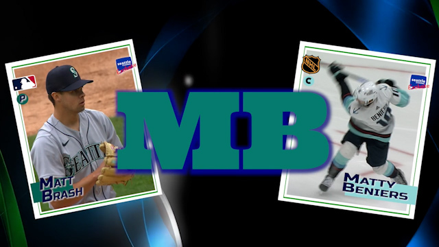Matty Beniers and Mariners rookie Matt Brash