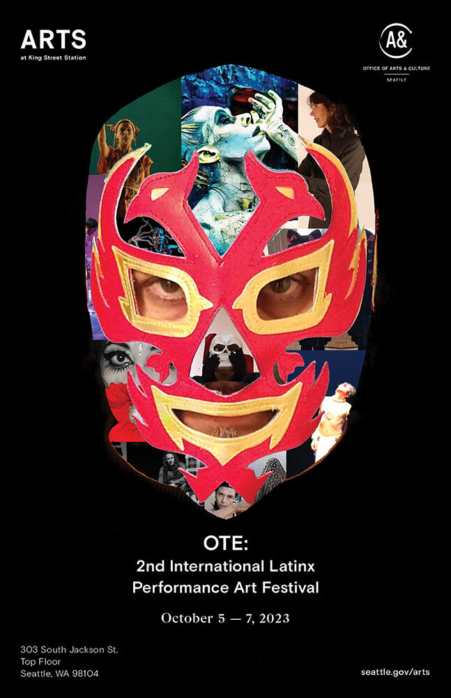 OtE Latinx Performance Festival poster