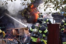 Fire in the Lake City and Pinehurst neighborhoods