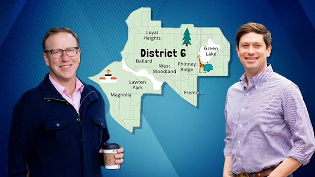 Dan Strauss and Pete Hanning are running for District 6