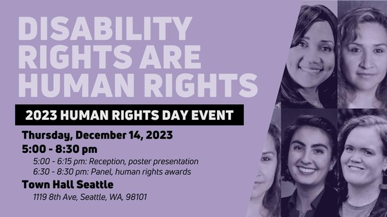 Disability Rights are Human Rights: Human Rights Day Event