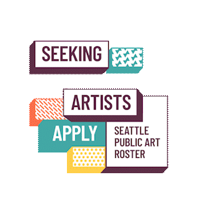 Animated gif: Seeking Asian, Black, Latinx, Native Artists for Public Art Roster