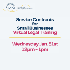 communities rise free legal training