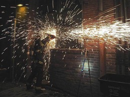 January 12, 2024: 2-Alarm fire in the 300 block of Occidental Avenue South in Pioneer Square