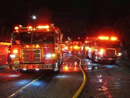 January 23, 2024: Resident rescued in house fire in the 14000 block of Meridian Avenue North in the Haller Lake neighborhood.