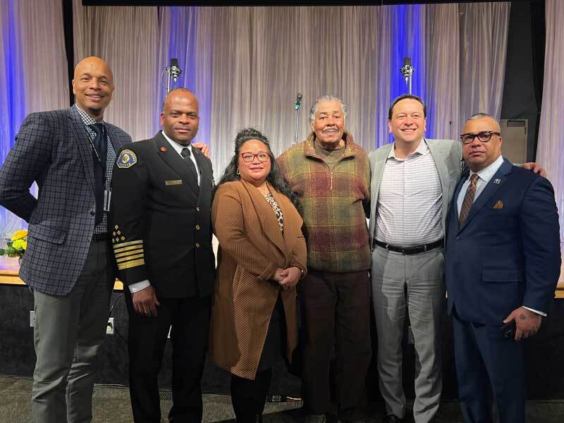 Group photo at Seattle Colleges' Martin Luther King, Jr. celebration