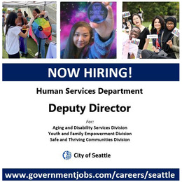 HSD Now Hiring Deputy Director