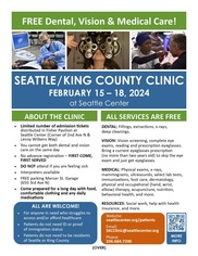 Seattle King County Clinic at Seattle Center 2024