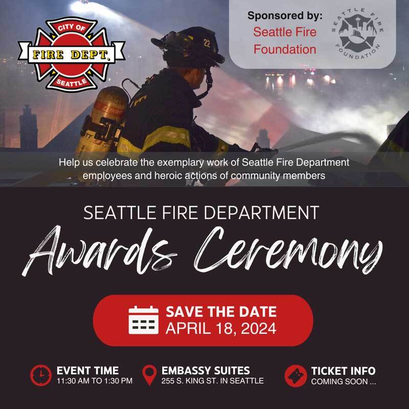 Seattle Fire's annual awards luncheon April 18