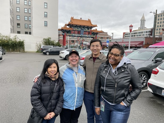 OPA staff at the Chinatown-International District’s Lunar New Year celebration