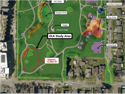 Map of Othello Park