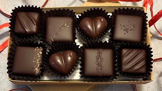 Chocolates from Margaret Savas 