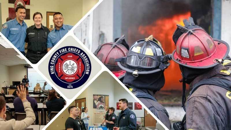 Graphic promoting the May 11 Diversity and Recruitment workshop in Kent, hosted by the King County Fire Chiefs Association