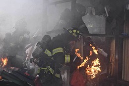 April 13 fire in a detached garage of a residence