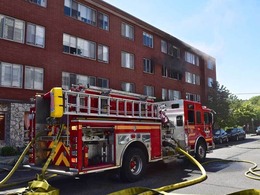 May 8, 2024: Fire in an apartment building in the 900 block of NE 63rd St. in the Ravenna neighborhood.