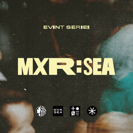 text of mixer seattle event series on a dark background