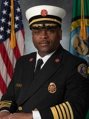 2024 portrait of Seattle Fire Chief Harold Scoggins